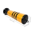 thumbnail image 2 of Minkissy Traffic Safety Delineator Posts Warning Column Steel Yellow 1Set, 2 of 7