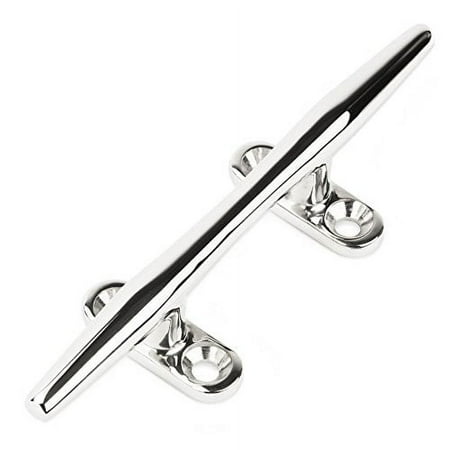 Crown Sporting Goods Stainless Steel Dock Cleat Boat Mooring Accessories & Marine Hardware – 6 inches Crown Sporting Goods Stainless Steel Dock Cleat Boat Mooring Accessories & Marine Hardware – 6 inches