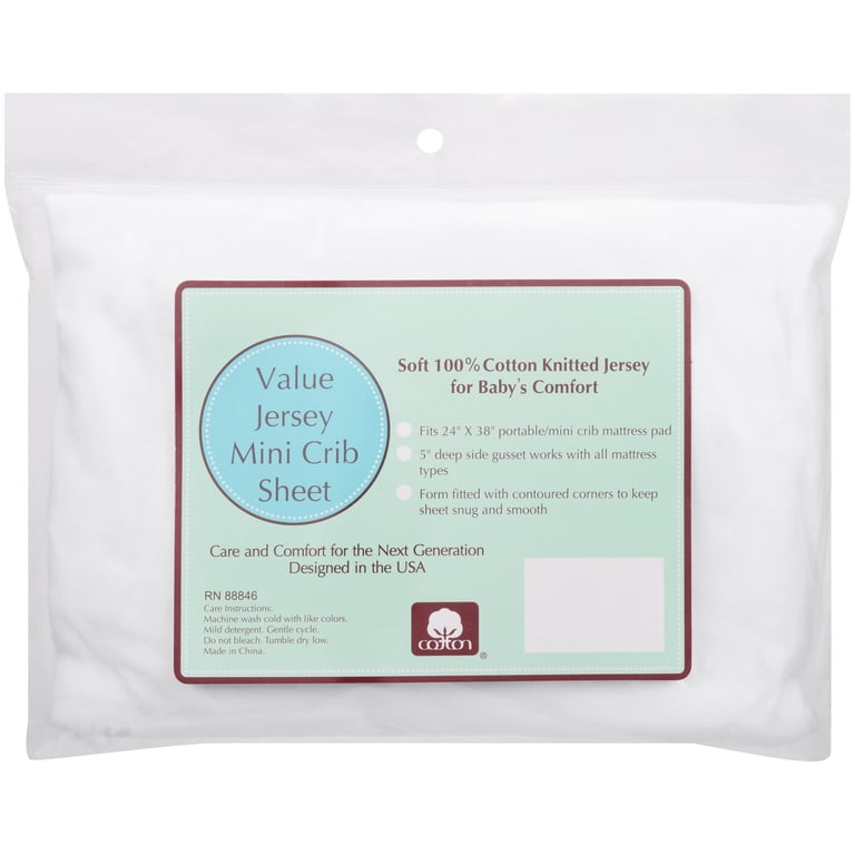 American Baby Company Mini Crib Sheet, 100% Cotton photo 4