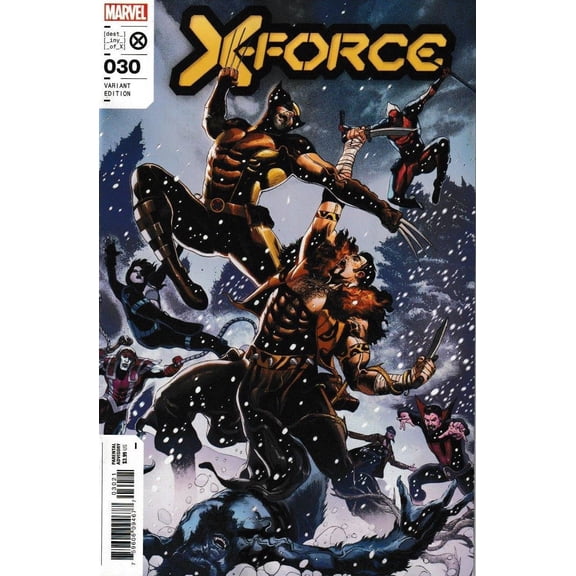 X-Force (6th Series) #30A VF ; Marvel Comic Book