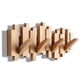 thumbnail image 1 of Perchero de madera plegable - Gancho montado en la pared Percha de entrada Gancho de madera natural, 1 of 6