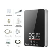 Electric Tankless Water Heater 6000W Instant Heating Constant Temperature Household Bathroom Shower Machine Energy-saving ,Safety Protections