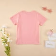 thumbnail image 4 of Uccdo Big Sister Little Sister Matching Outfits Toddler Girls Cotton T-shirt Tops Newborn Baby Romper 1Pcs, 4 of 9