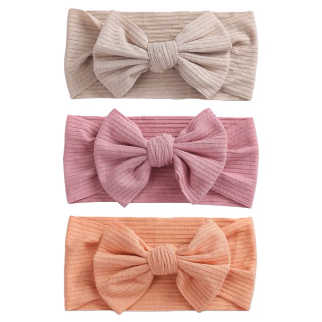 3 unids/lote Cable Knit Baby Girl diadema Bandeau Bebe Nylon diademas para niñas recién nacidas banda elástica para el cabello accesorios para el cabello de bebé Tan Jianjun unisex