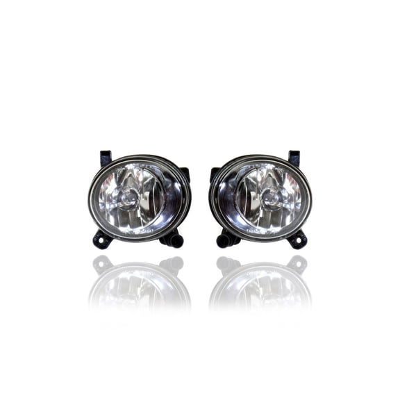 Fog Light Assembly - Compatible/Replacement for '09-12 Audi A4/S4-Sedan A6/S6, 09-17 Q5 - Pair, Left Driver   Right Passenger Set - 8T0941700B, 8T0941700B CAPA