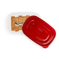 thumbnail image 3 of Rubbermaid TakeAlongs, 8 Cups, 2 Packs, Red, Plastic Deep Rectangle Food Storage Containers, A Practical Choice for Dry Goods and Bulk Ingredients, 3 of 5