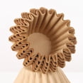 100 Count Unbleached Coffee Filters, 4-5 Cup Natural Basket Coffee ...