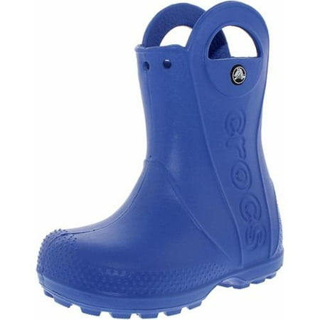 UPC 883503860940 product image for Crocs Boy's Kids Handle It Sea Blue Mid-Calf Rubber Boot - 11M | upcitemdb.com