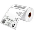 thumbnail image 1 of GFDYREE 4"x6" Direct Thermal Shipping Label Compatible with DYMO LabelWriter 4XL 1744907,1755120, Perforated Postage Label Paper for , DYMO, Rollo, Zebra, Permanent Adhesive, 220 Labels/Roll, 1 of 6