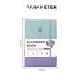 thumbnail image 2 of Home Office with Alphabetical Tabs Website Address Large Size Password Keeper Book Internet Password Logbook A5 Password Book Hardcover Password Notebook 01, 2 of 8