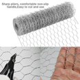 thumbnail image 3 of Galvanized Hexagonal Wire Mesh Garden Fence for Poultry, Pets & DIY Projects, 3 of 8