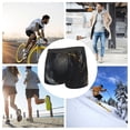 thumbnail image 4 of Balery Black And Gold White Horse Calzoncillos bóxer para hombre, ropa interior de algodón suave y transpirable con cinturilla de nailon-XX-Large, 4 of 5