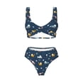 thumbnail image 4 of Daiia Modern Modern Excavator Women's Bikini Set Two Piece Swimsuit High Waisted Bikini Adjustable Straps Bikini Perfect for Beach, Pool, and Summer Vacation-Small, 4 of 9