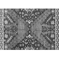 thumbnail image 1 of Ahgly Company Indoor Rectangle Abstract Gray Modern Area Rugs, 2' x 4', 1 of 4