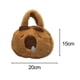 thumbnail image 3 of Bolso de mano de carpincho, bolsa de compras, regalos, bolso de peluche con personaje de dibujos animados, bolso de moda Estilo A, 3 of 9