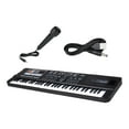 thumbnail image 4 of Teclado electrónico de 61 teclas multifuncional con teclado de micrófono Piano para fiesta en escenario, 4 of 9