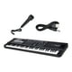 thumbnail image 4 of Teclado electrónico de 61 teclas con micrófono material didáctico práctico teclado Piano multifuncional para escenario niñas niños adultos CUTICAT teclado piano, 4 of 8