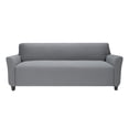 thumbnail image 1 of Vivian Stretch Diamond Living Room Sofa Cover, Grey, 96.5x63 Inches, 1 of 1