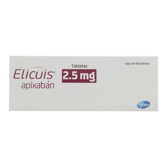 Elicuis 2.5 mg 60 tabletas