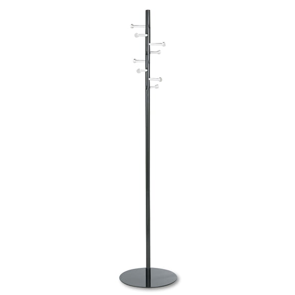 Pemberley Row Steel Black Coat Rack Circular 67" Unassembled