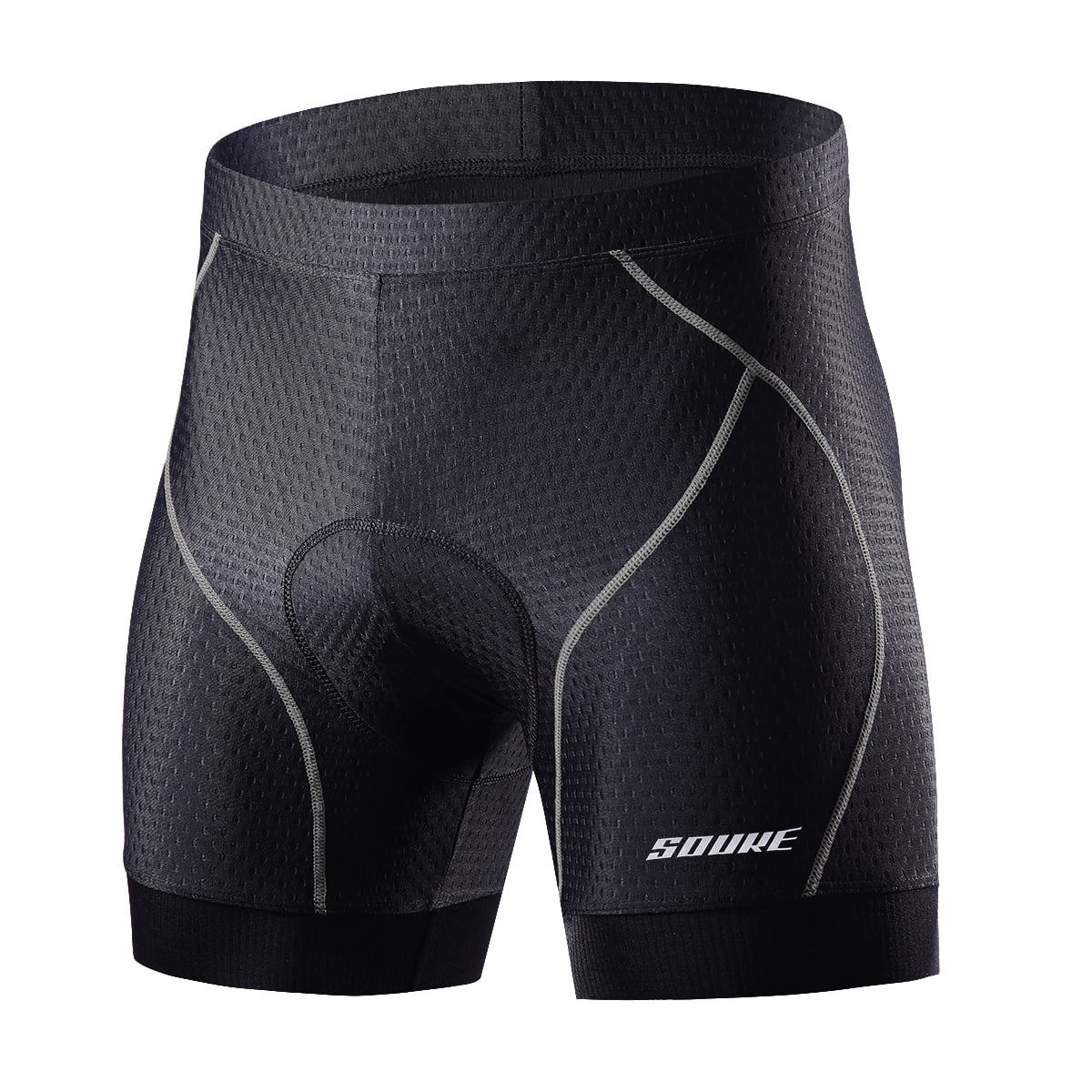 Souke Men's Cycling Underwear Shorts Pants 4D Padded Bike Bicycle MTB Liner 
