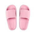 thumbnail image 3 of LAVA Unisex Ultra Soft Slippers Cloud Touching Anti-Slip EVA Slides Bathroom Shoes（Pink, L), 3 of 10