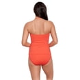 thumbnail image 4 of Lauren Ralph Lauren Women's Lace-Up Tubini Swim Top Swimsuit (16, Sunset), 4 of 4