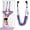 Purple, variant on SIMDOO Door Mount Aerial Yoga Rope, Adjustable Yoga Door Swing, Back Bend & Leg Stretcher Strap for Backbend, Stretch, Yoga Training