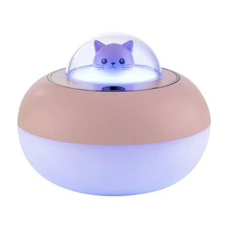 

Fuieoe Humidifiers For Bedroom Household Essentials Cute Cat Humidifier Creative Usb Home Mute Desktop Office Water Supplement Spray Atomizer
