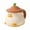 Brown, variant on Cute Duck Ceramic Mug with Lid - Aesthetic Colorful Coffee Cup for Daily Home Use