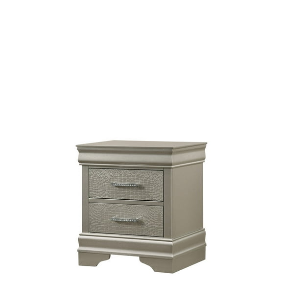 Amalia - Nightstand - Gray