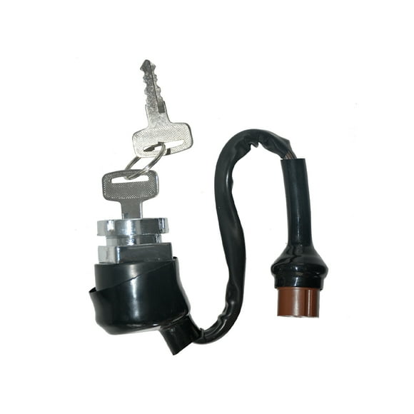 mmirethe Key Ignition Switch Electronic Motorcycle Durable Lock Accessories Door Wire Scooter Simple Plastic Part Assembly