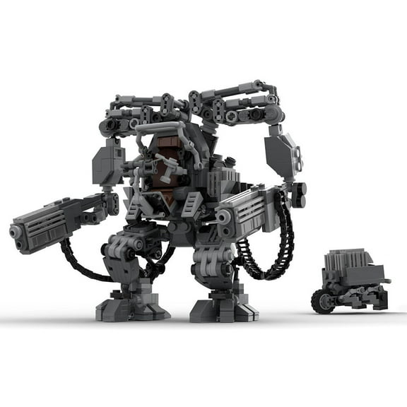 MOC-137552 APU Mech DIY Model Building Blocks Set Robot MOC Action Figure Bricks Toys Gifts