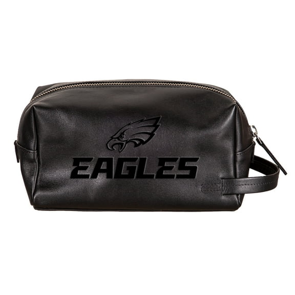 Philadelphia Eagles Hybrid Leather Lined Dopp Toiletry Bag