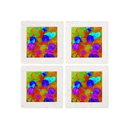 

CafePress - Orange - Tile Coaster Drink Coaster Set of 4