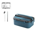 thumbnail image 1 of Portable Self-Heating Lunch Box | Insulated Food Container with Microwave & Refrigerator Safe Design | Student & Office Meal Prep Kit | Includes Utensils & Carrying Case | 24x17x9cm Size, 1 of 2