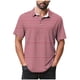 thumbnail image 2 of Blusa y camisa de manga corta con cuello vuelto para hombre, blusa de manga larga con solapa y botones estampados, blusa de poliéster para hombre, 2 of 5