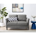 thumbnail image 4 of Naomi Home Claire Living Room Sofa  Set Navy-Color:Black, 4 of 5
