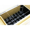 thumbnail image 7 of VER Beauty Hard Makeup Case, 4-Tier Nail Tech Travel Case, Gold Ice Cube, 7 of 7