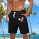 thumbnail image 4 of Pantalones Cortos Casuales para Hombre Imprimir con Bolsillos Pantalones de Playa de Cintura Elástica, Pantalones Cortos de Cintura Elástica para Hombre, 4 of 5