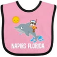 thumbnail image 3 of Inktastic Naples Florida Vacation Boys or Girls Baby Bib, 3 of 4