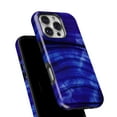 thumbnail image 6 of DesignSkinz Scratch-Resistant Hard Slim Case Compatible with iPhone 12 Pro Max (Compatible with MagSafe) - Vivid Agate Vein Slice Blue V11, 6 of 9