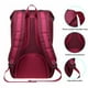 thumbnail image 4 of KAUKKO Mochila de viaje para computadora portátil, mochila para exteriores para computadora portátil de 15.6 pulgadas (18-rojo) KAUKKO EP5-18-maroon, 4 of 5