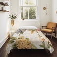 thumbnail image 4 of Vintage Hydrangea Floral Large Tapestry for Bedroom Wall Hanging Tapestry, Spring Botanical Flowers Ceiling Backdrop Tapestries Poster Blanket Wall Decor for Teens Room Living Room Dorm 100" x 59", 4 of 8