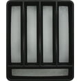 thumbnail image 3 of Rubbermaid, Silverware Organizer, Small, Black, 3 of 5