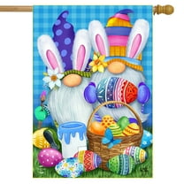 Briarwood Lane Easter Gnomes Holiday House Flag