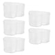 thumbnail image 2 of 50 piezas de moldes de plástico para velas, transparentes, resistentes al calor, para hacer velas, accesorio con forma de corazón, 2 of 15