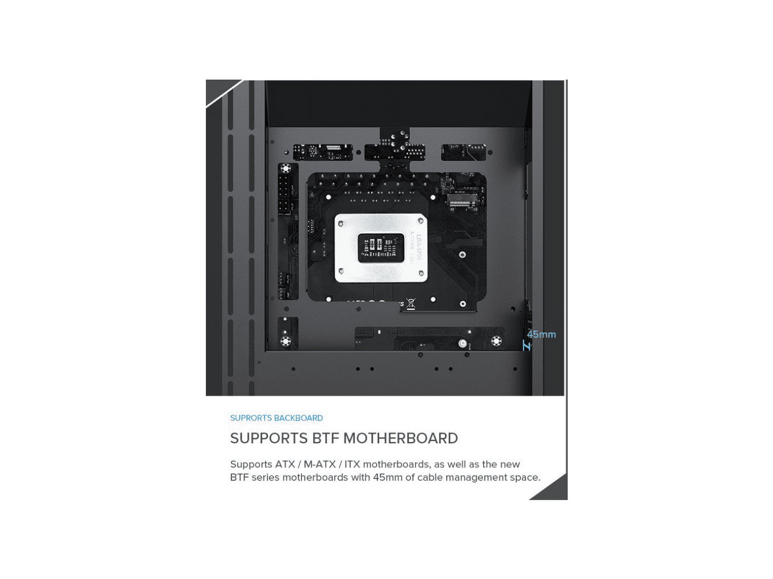 GAMEMAX Infinity Plus Black USB3.0 / Type C ATX Mid-Tower Gaming