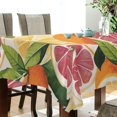 thumbnail image 5 of Yayeee Tablecloths 60" x 120" Rectangle Wrinkle Resistant Party Table Cover, Citrus Leaves, 5 of 8
