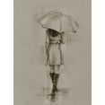thumbnail image 2 of Harper, Ethan 25x32 White Modern Wood Framed Museum Art Print Titled - Rainy Day Rendezvous I, 2 of 4